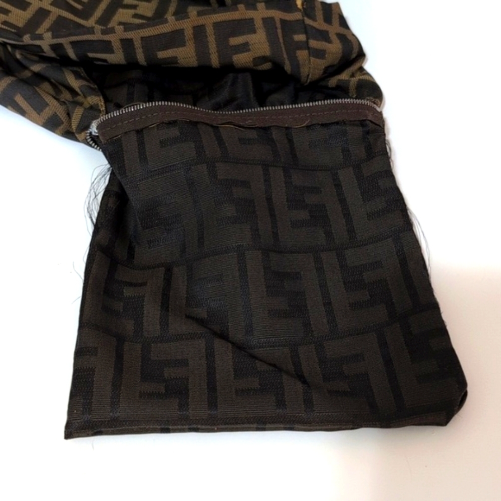 FENDI Zucca Canvas Shoulder Bag - Picture 10 of 15